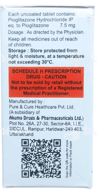 Piosteris 7.5 Tablet 10