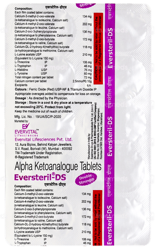 Eversteril Ds Tablet 10
