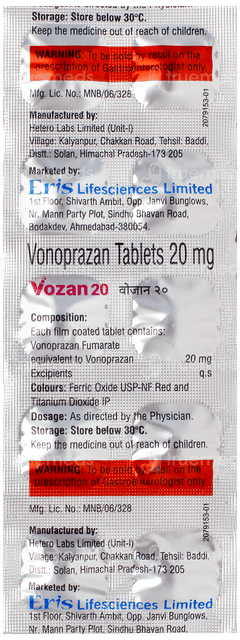 Vozan 20 Tablet 10 Vozan 20 Tablet 10