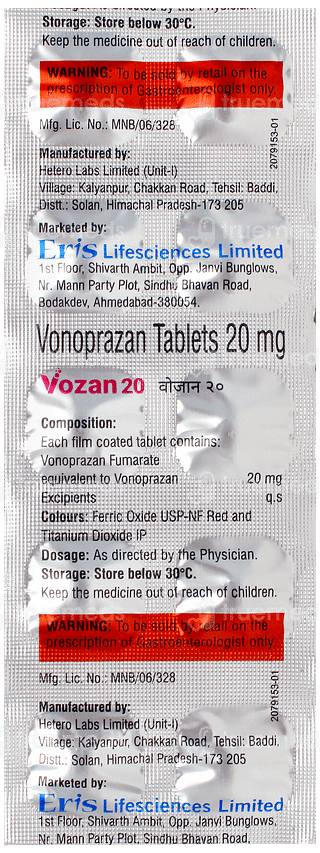 Vozan 20 Tablet 10