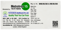 Metrotrex 15 Tablet 10