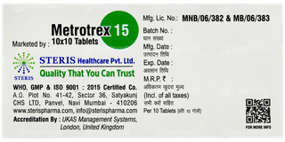 Metrotrex 15 Tablet 10