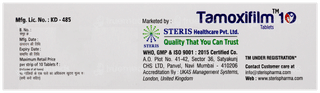 Tamoxifilm 10 Tablet 10
