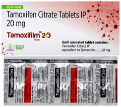 Tamoxifilm 20 Tablet 10 Tamoxifilm 20 Tablet 10