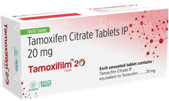 Tamoxifilm 20 Tablet 10 Tamoxifilm 20 Tablet 10