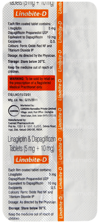 Linabite D Tablet 10