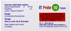 It Pride 50 Tablet 10 It Pride 50 Tablet 10