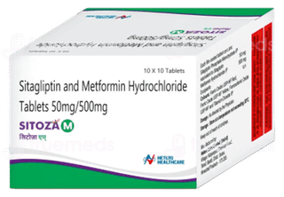 Sitoza M 500 Tablet 10
