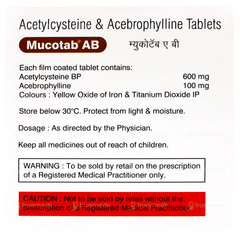 Mucotab Ab Tablet 10 Mucotab Ab Tablet 10
