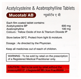 Mucotab Ab Tablet 10