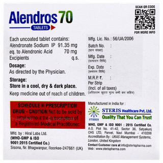 Alendros 70 Tablet 4