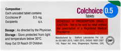 Colchoice 0.5 Tablet 10 Colchoice 0.5 Tablet 10