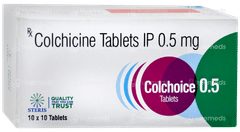 Colchoice 0.5 Tablet 10 Colchoice 0.5 Tablet 10