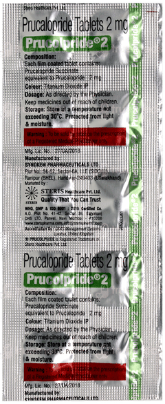 Prucolpride 2 Tablet 10