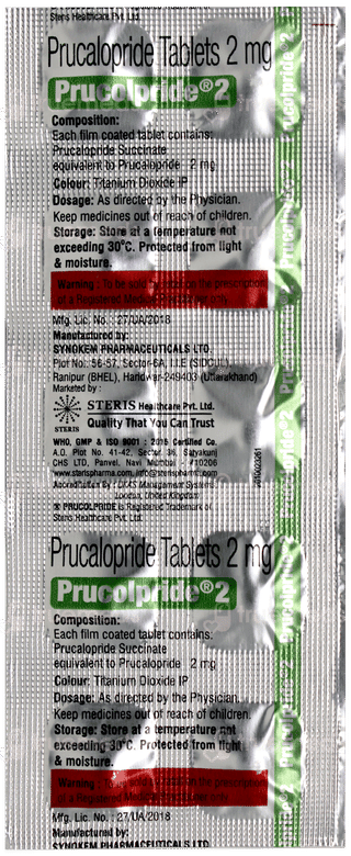 Prucolpride 2 Tablet 10