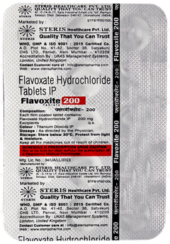 Flavoxite 200 Tablet 15