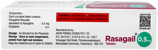 Rasagail 0.5 Tablet 10