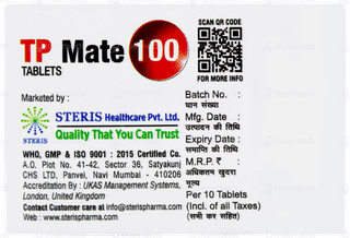 Tp Mate 100 Tablet 10