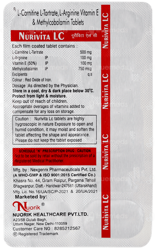 Nurivita Lc Tablet 10