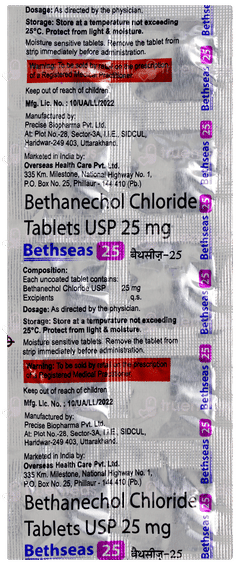 Bethseas 25 Tablet 10