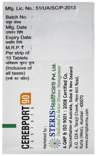 Cerebport 90 Tablet 10