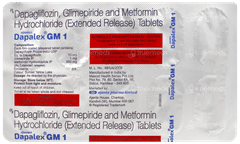 Dapalex Gm 1 Tablet 10 Dapalex Gm 1 Tablet 10