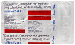 Dapalex Gm 1 Tablet 10