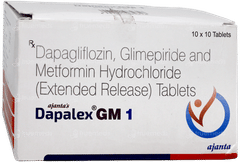 Dapalex Gm 1 Tablet 10