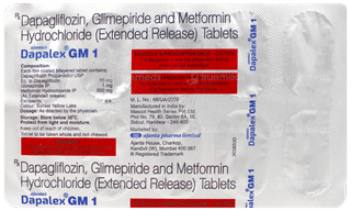 Dapalex Gm 1 Tablet 10