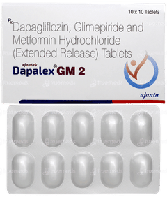 Dapalex GM 2 Tablet 10