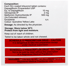 Dapalex GM 2 Tablet 10
