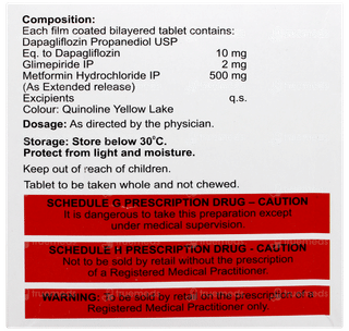 Dapalex GM 2 Tablet 10