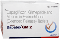 Dapalex GM 2 Tablet 10