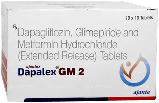 Dapalex GM 2 Tablet 10
