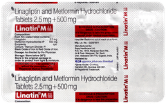 Linatin M 2.5/500 Tablet 10 Linatin M 2.5/500 Tablet 10