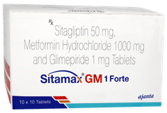 Sitamax GM 1 Forte Tablet 10