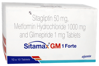 Sitamax GM 1 Forte Tablet 10