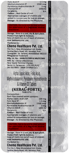 Kebal Forte Tablet 10 Kebal Forte Tablet 10