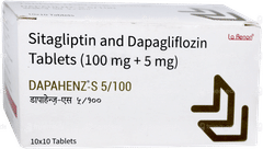 Dapahenz S 5/100 Tablet 10