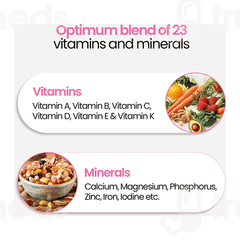 Zingavita Multi Vitamins Women With 48 Vitamins Iron And Herbs Tablet 60