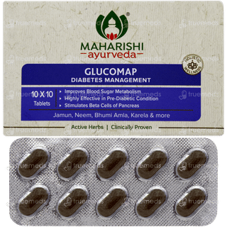 Maharishi Ayurveda Glucomap Tablet 10