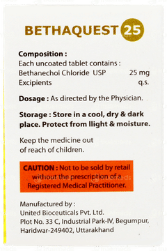 Bethaquest 25 Tablet 10