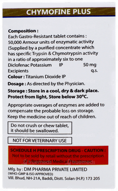 Chymofine Plus Tablet 15 Chymofine Plus Tablet 15