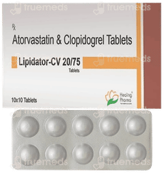 Lipidator Cv 20/75 Tablet 10 Lipidator Cv 20/75 Tablet 10