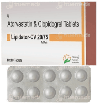 Lipidator Cv 20/75 Tablet 10