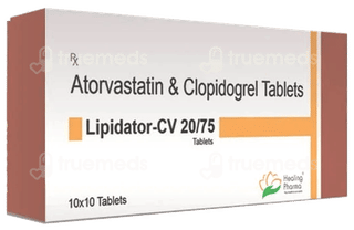 Lipidator Cv 20/75 Tablet 10