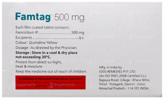 Famtag 500Mg Tablet 3