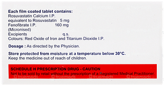 Rosave F 5 Tablet 15