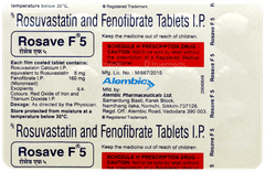 Rosave F 5 Tablet 15 Rosave F 5 Tablet 15