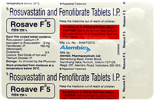Rosave F 5 Tablet 15